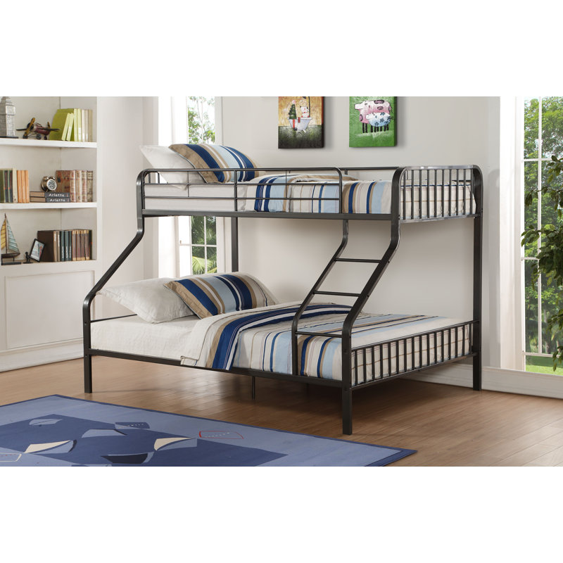 Zoomie Kids Tasha Twin XL Over Queen Slat Bunk Bed & Reviews Wayfair